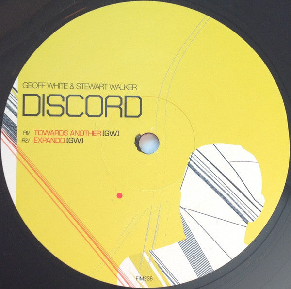 Geoff White & Stewart Walker - Discord | Very Good (VG) Excellent (EX) - TECHNO / USED *VERY GOOD*