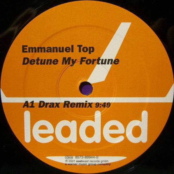 Emmanuel Top - Detune My Fortune | - TECHNO / USED *VERY GOOD*