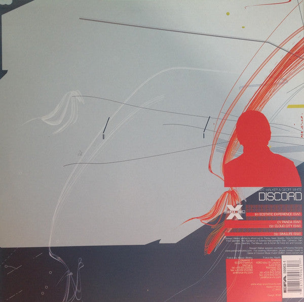 Geoff White & Stewart Walker - Discord | Very Good (VG) Excellent (EX) - TECHNO / USED *VERY GOOD*