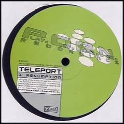 Teleport - Resumption / Sub-Stance (VINYL) | Very Good (VG) Generic - TECHNO / USED *VERY GOOD*