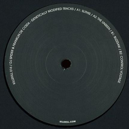 Dj Spider (6) - Genetically Modified Tracks | Very Good (VG) Generic - TECHNO / USED *VERY GOOD*