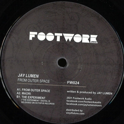 Jay Lumen - From Outer Space | Mint (M) Generic - TECHNO