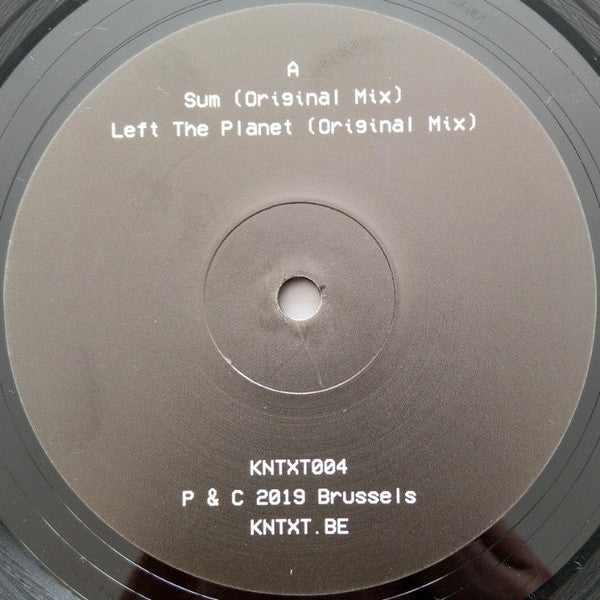 Monoloc Left The Planet EP 12" Mint (M) Mint (M)