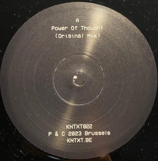 Charlotte De Witte - Power Of Thought EP | Mint (M) Mint (M) - TECHNO