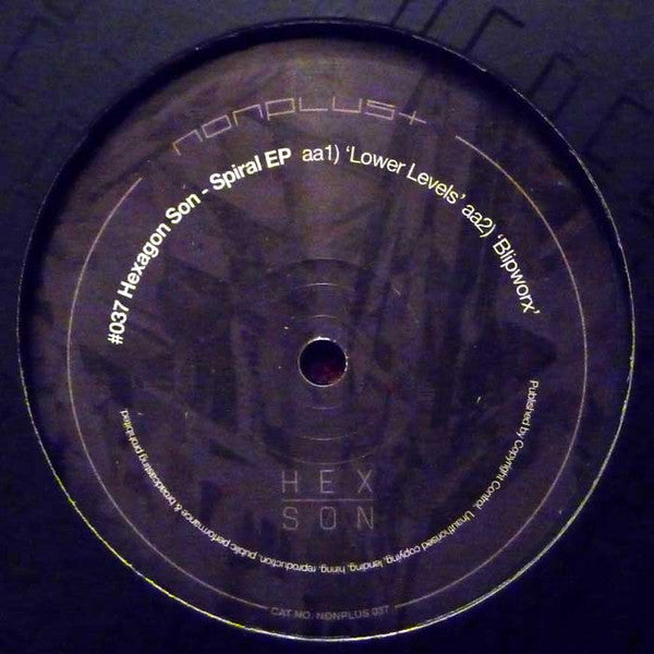 Hexagon Son - Spiral EP | Mint (M) Mint (M) - TECHNO