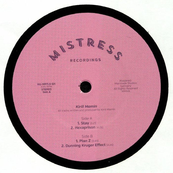 Kirill Mamin - Stay | Mint (M) Generic - TECHNO