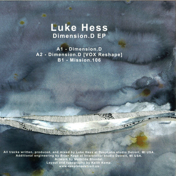 Luke Hess & Jeff Hess Dimension.D EP 12" Mint (M) Mint (M)
