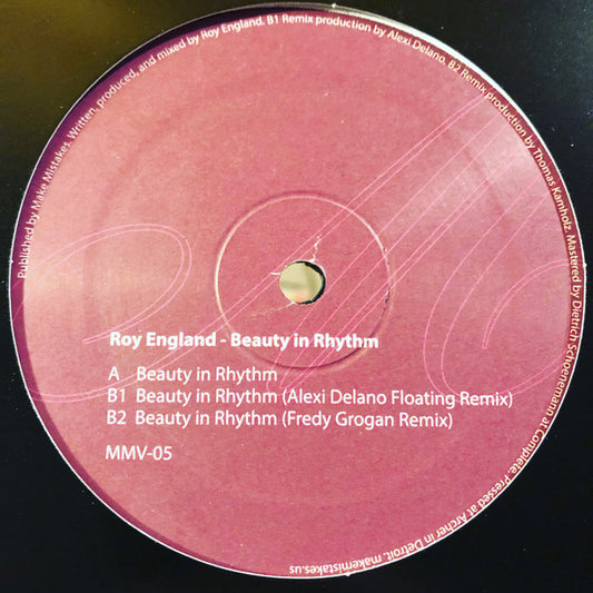 Roy England Beauty In Rhythm LP Mint (M) Generic