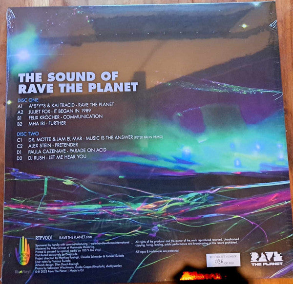 Various The Sound Of Rave The Planet 2xLP Mint (M) Mint (M)