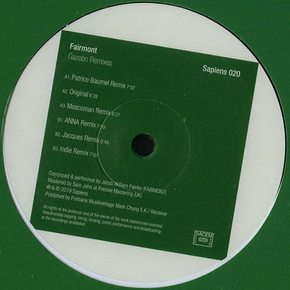 Gazebo Remixes | Mint (M) Mint (M)