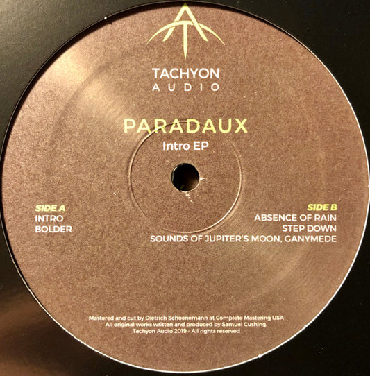 Paradaux Intro EP 12" Mint (M) Generic