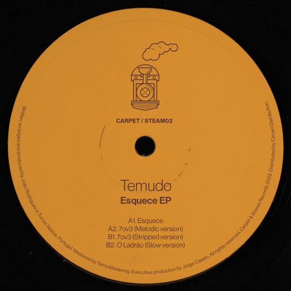 Temudo Esquece EP Carpet & Snares Records 12", EP Mint (M) Generic