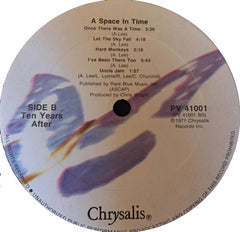Ten Years After A Space In Time Chrysalis LP, Album, RE Near Mint (NM or M-) Very Good Plus (VG+)