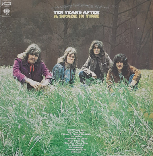 Ten Years After A Space In Time Columbia LP, Album, Pit Very Good Plus (VG+) Very Good Plus (VG+)