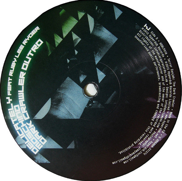 Terror Danjah The Dark Crawler Hyperdub 2xLP, Album Mint (M) Mint (M)