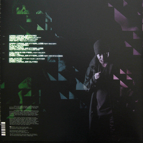 Terror Danjah The Dark Crawler Hyperdub 2xLP, Album Mint (M) Mint (M)