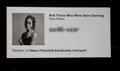 Tess Parks And Those Who Were Seen Dancing Fuzz Club Records LP, Album, Dlx, Bla Mint (M) Mint (M)
