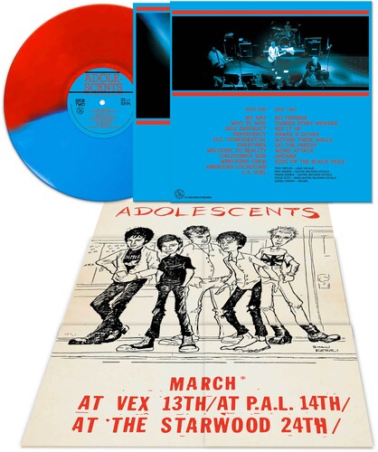The Adolescents Live At The House Of Blues (Color Vinyl) | Mint (M) Mint (M) - PUNK *COLOR*