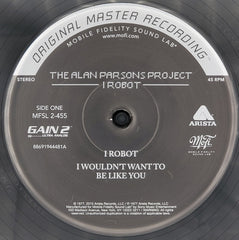 The Alan Parsons Project I Robot Mobile Fidelity Sound Lab, Arista, Sony Music Commercial Music Group 2x12", Album, Ltd, Num, RE, RM, S/Edition, 180 Mint (M) Mint (M)