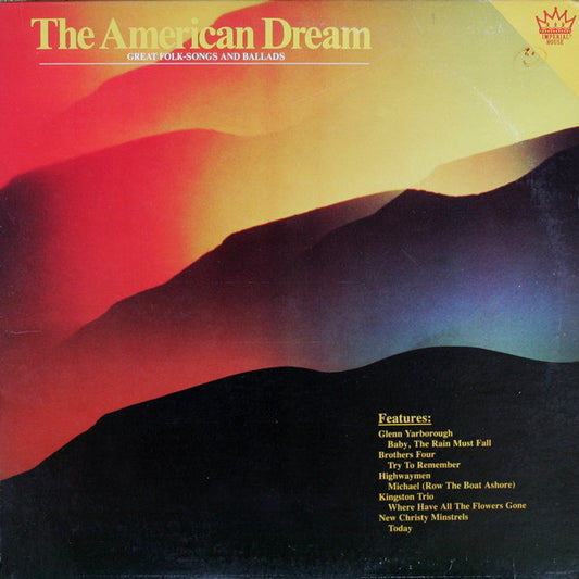 The American Dream - Great Folk Songs And Ballads | Near Mint (NM) Very Good Plus (VG+) - FOLK / USED *NEAR MINT*