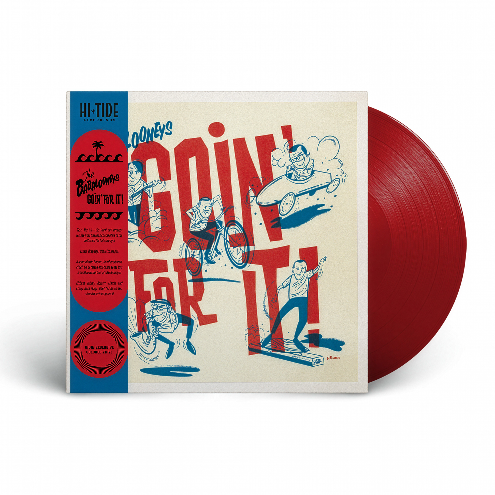 Goin' For It (Indie Exclusive With Obi Strip) [Candy Apple Red Colored Vinyl] |