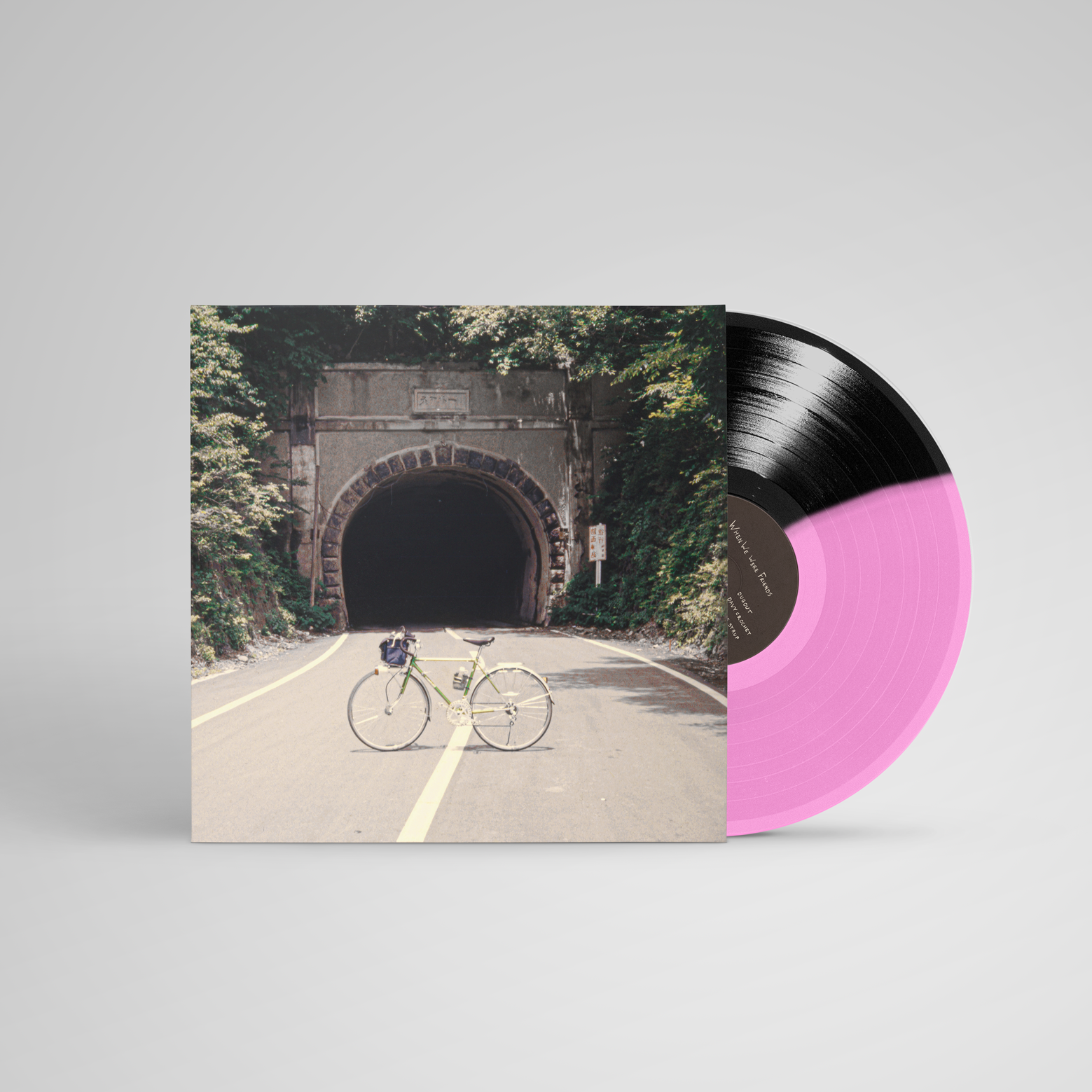 When We Were Friends (Record Stop Exclusive | Hot Pink/ Black Split color Vinyl) | Mint (M) Mint (M) - ALT/INDIE *SEALED/COLOR*