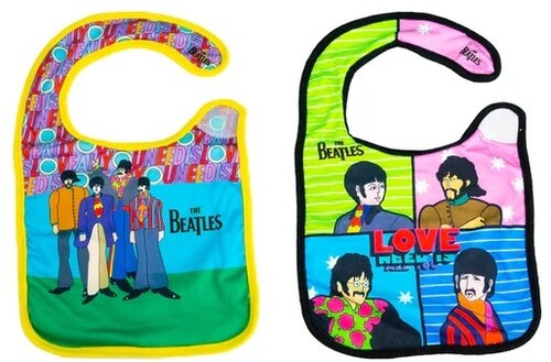 The Beatles - Daphyl's - The Beatles - All you need is Love - Soft Bibs 2-Pack DAPTBLVB2PK (Large Item, Babywear / Baby Gear) |