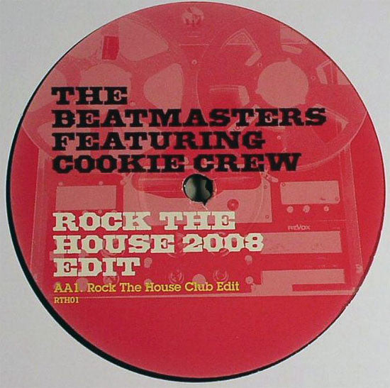 The Beatmasters Featuring The Cookie Crew Rock The House 2008 Edit Not On Label 12", Unofficial Mint (M) Generic