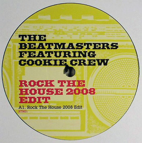The Beatmasters Featuring The Cookie Crew Rock The House 2008 Edit Not On Label 12", Unofficial Mint (M) Generic