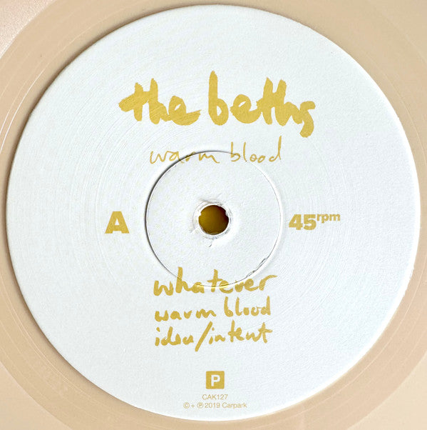 The Beths Warm Blood Carpark Records 12", EP, RE, Cus Mint (M) Mint (M)