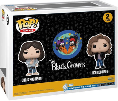 Funko Pop! Rocks: The Black Crowes - Chris Robinson & Rich Robinson, 2-Pack (Vinyl Figure, 2 Pack) |