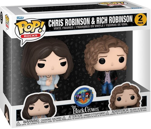 Funko Pop! Rocks: The Black Crowes - Chris Robinson & Rich Robinson, 2-Pack (Vinyl Figure, 2 Pack) |