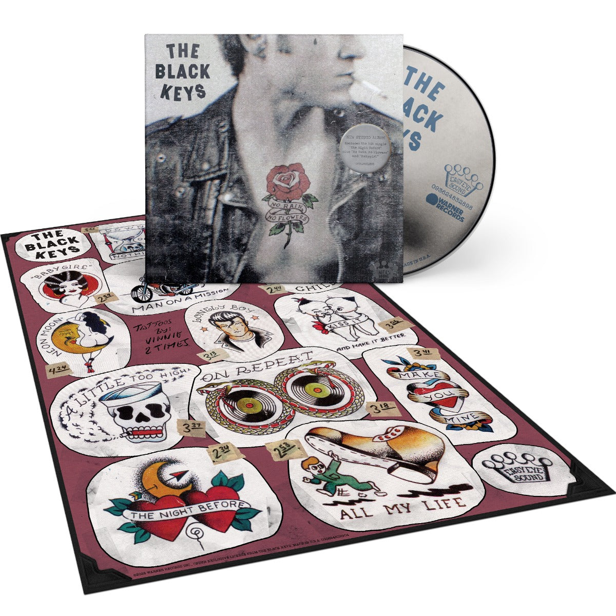 No Rain, No Flowers (CD w/Poster) |