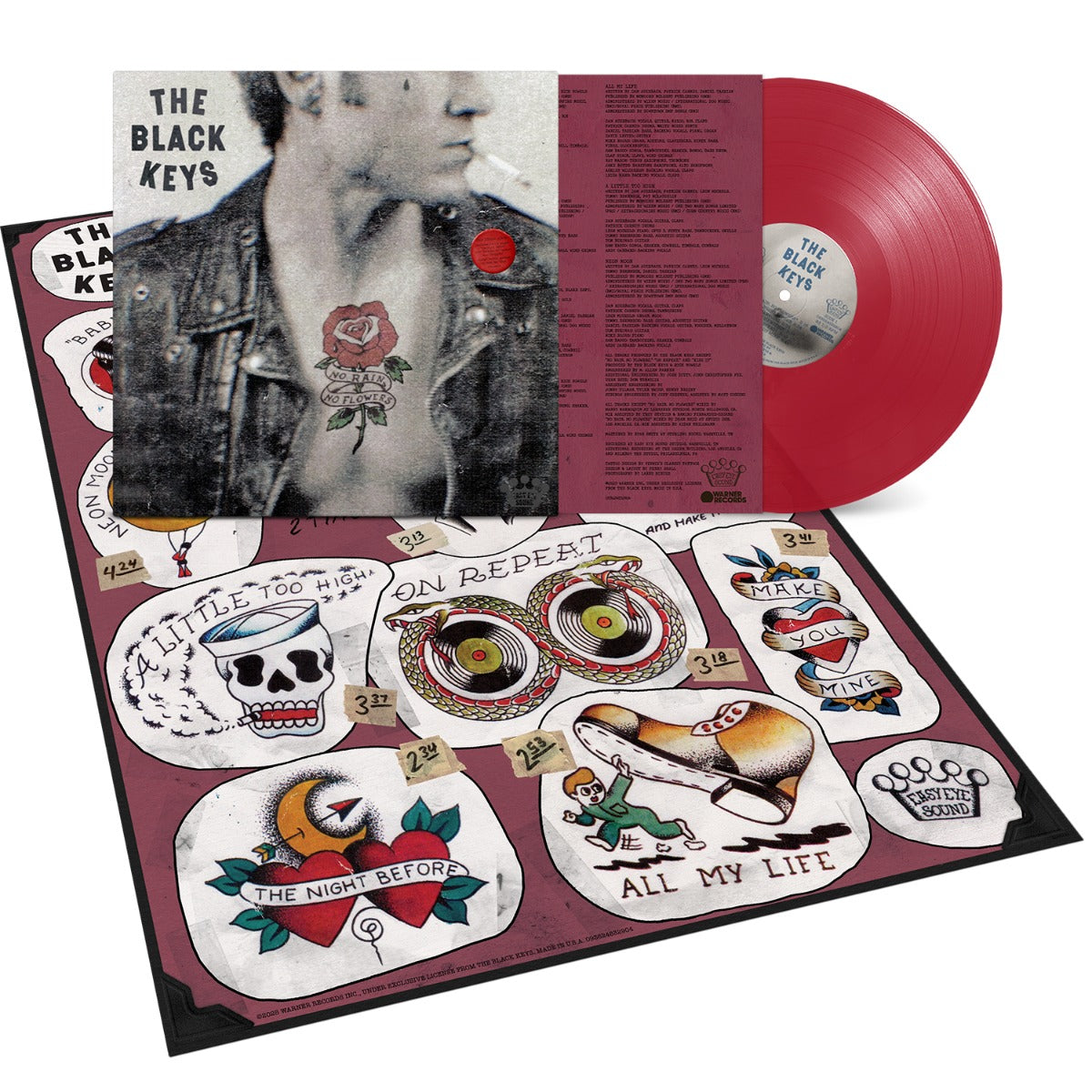 No Rain, No Flowers (Indie Exclusive) (Ruby Red Vinyl) (Poster) |