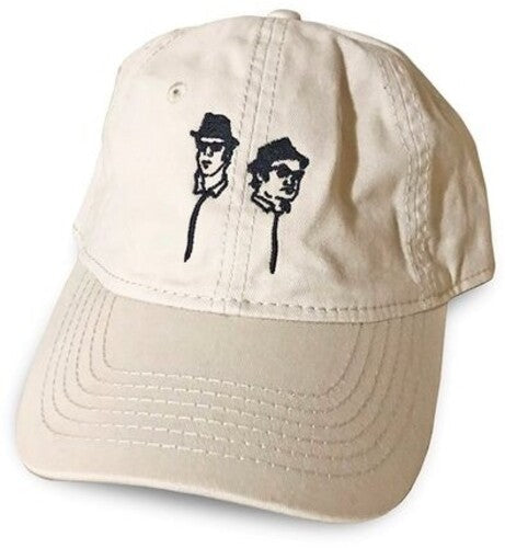 The Blues Brothers - The Blues Brothers - Silhouette - Unstructured Hat - Stone Wash Grey (Hat / Cap, Gray) |