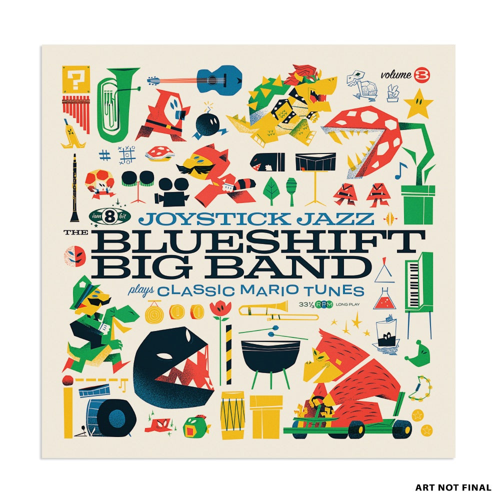 The Blueshift Big Band - Joystick Jazz: The Blueshift Big Band Plays Classic Mario Tunes (Vol. 3) |