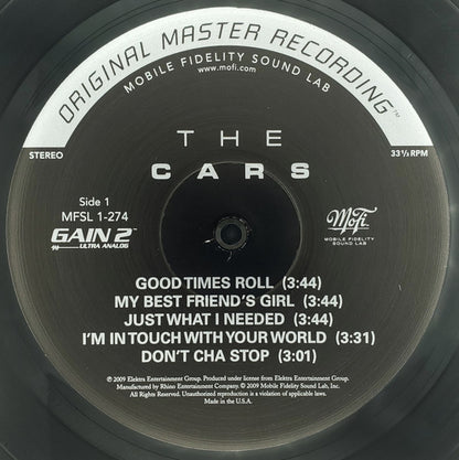 The Cars | Mint (M) Mint (M) - NEW WAVE