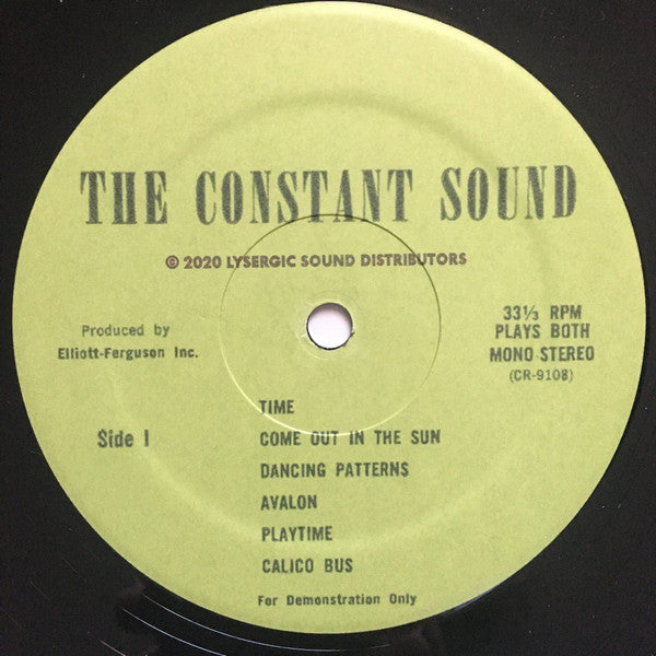 The Constant Sound | Mint (M) Mint (M) - ROCK