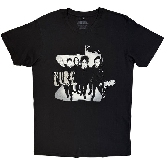 The Cure - 40 Years Band Photo Unisex Premium T-Shirt (Black) |