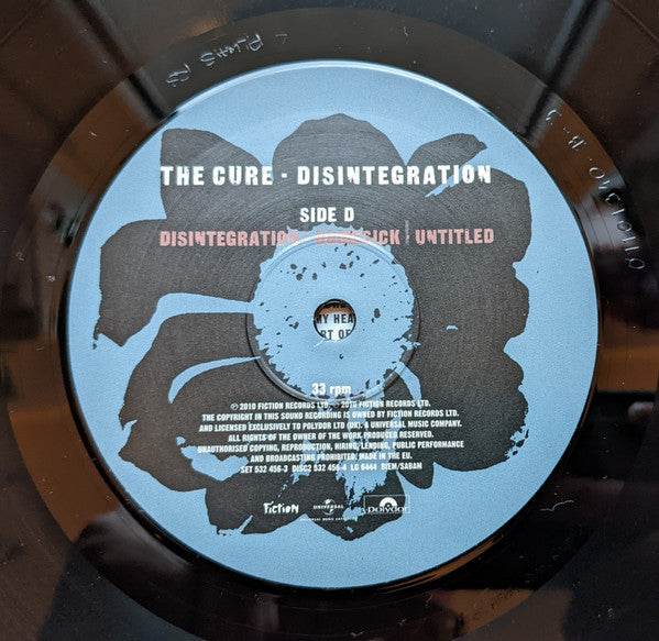 Disintegration (EU IMPORT | 180 GRAM VINYL) | Mint (M) Mint (M) - NEW WAVE *SEALED*