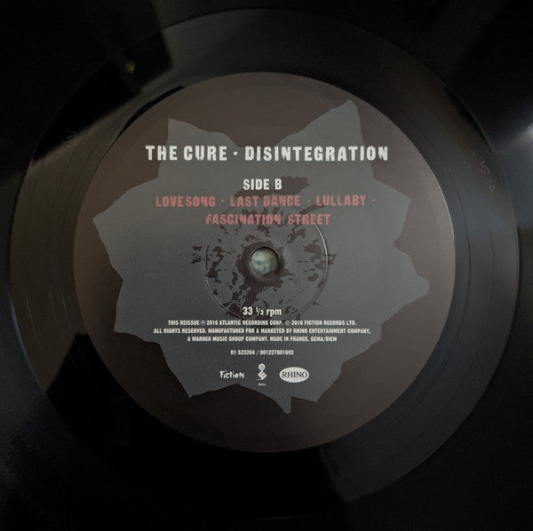 Disintegration (180 GRAM VINYL) | Mint (M) Mint (M) - NEW WAVE *SEALED*