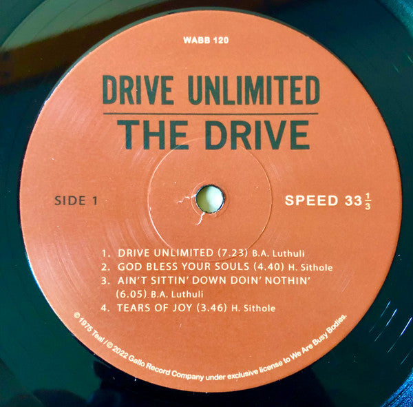 The Drive (2) Drive Unlimited We Are Busy Bodies LP, Album, RE, RM Mint (M) Mint (M)