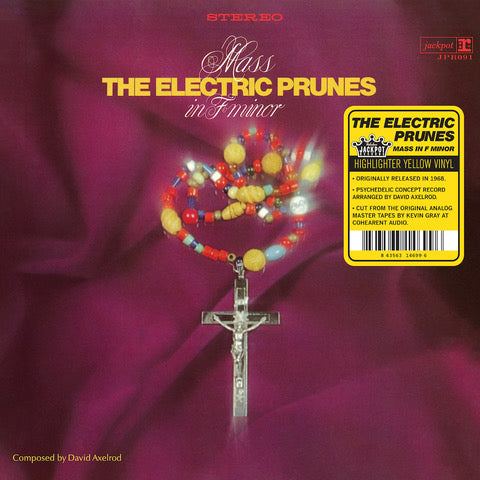 The Electric Prunes - Mass In F Minor (Highlighter Yellow VINYL LP) | NEW - ROCK/PSYCH *NEW/COLOR*