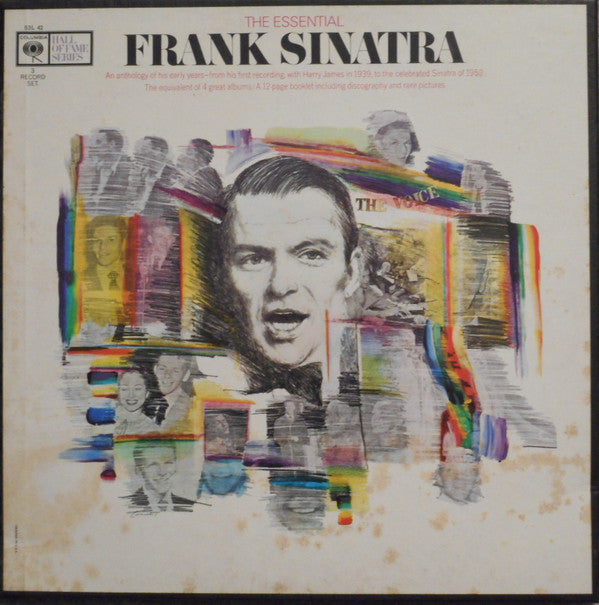 Frank Sinatra The Essential Frank Sinatra 3xLP + Box Very Good (VG) Good Plus (G+)
