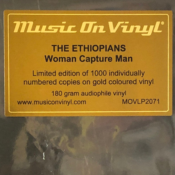 The Ethiopians Woman Capture Man Music On Vinyl LP, Album, Ltd, Num, RE, RM, 180 Mint (M) Mint (M)