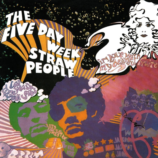 THE FIVE DAY WEEK STRAW PEOPLE - Five Day Week Straw People (180g Straw COLOR VINYL LP | NEW - ROCK *NEW/COLOR