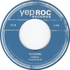 The Fleshtones The Band Drinks For Free b/w Love My Lover Yep Roc Records 7", Single Mint (M) Mint (M)