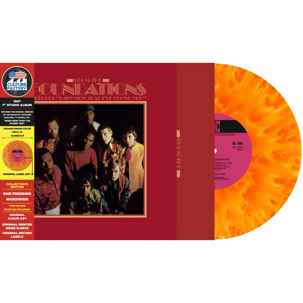 The Foundations - From The Foundations ("Baby Now That I Found You") (Orange Smoke VINYL LP Culture Factory CFU01212) | NEW - FUNK/R&B *NEW/COLOR*