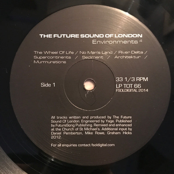 The Future Sound Of London Environments 4 fsoldigital.com LP, Album, RE, 140 Mint (M) Mint (M)