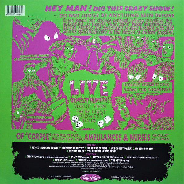 The Fuzztones - Leave Your Mind At Home | Mint (M) Mint (M) - ROCK *COLOR*